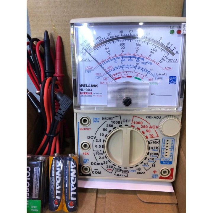 [VN] Đồng hồ vạn năng Wellink HL-903