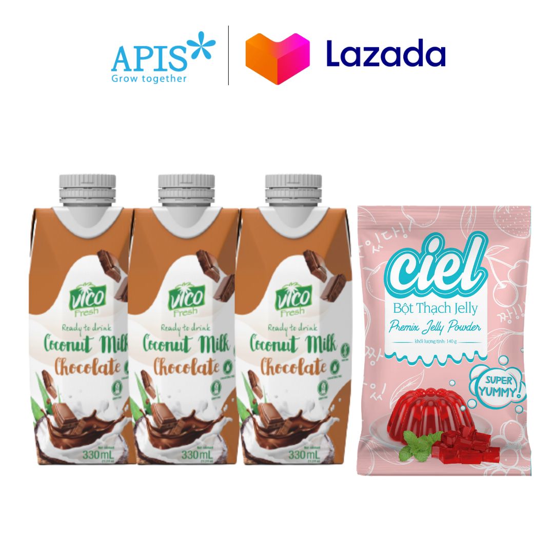 Combo Làm Thạch Jelly Socola