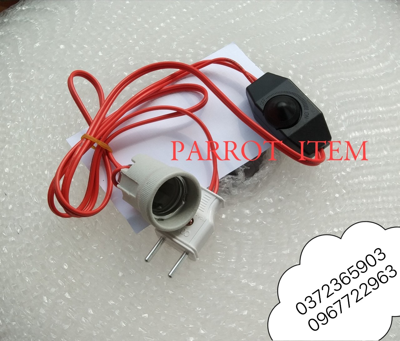 [HCM]1 BỘ DÂY CÓ ĐIỀU CHỈNH ĐƯỢC ÁNH SÁNG NHIỆT ĐỘ (KHÔNG ĐÈN) CHO CHIMVẸTYẾN PHỤNG