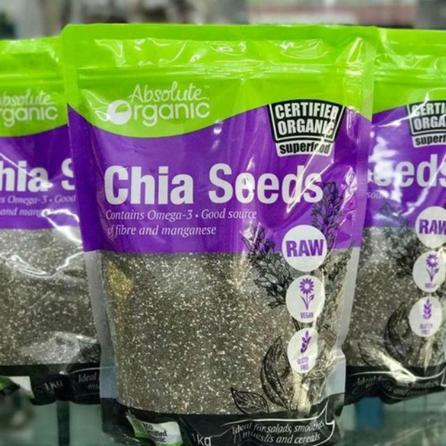 Hạt Chia Úc Organic