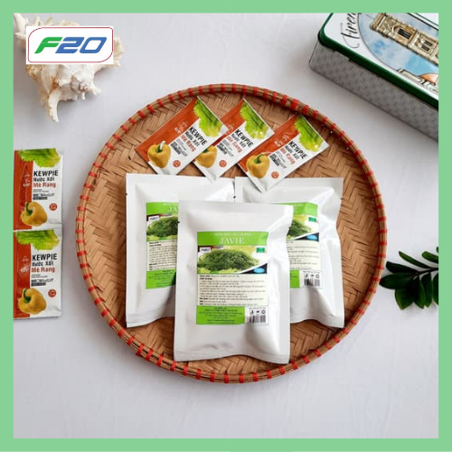 (10 gói 100gr) Rong Nho Tách Nước JAVIE 1kg  = khoảng 3 KÝ RONG NHO TƯƠI - Giữ dáng đẹp da, thanh lọc cơ thể - (ko tặng Nước Xốt Mè)