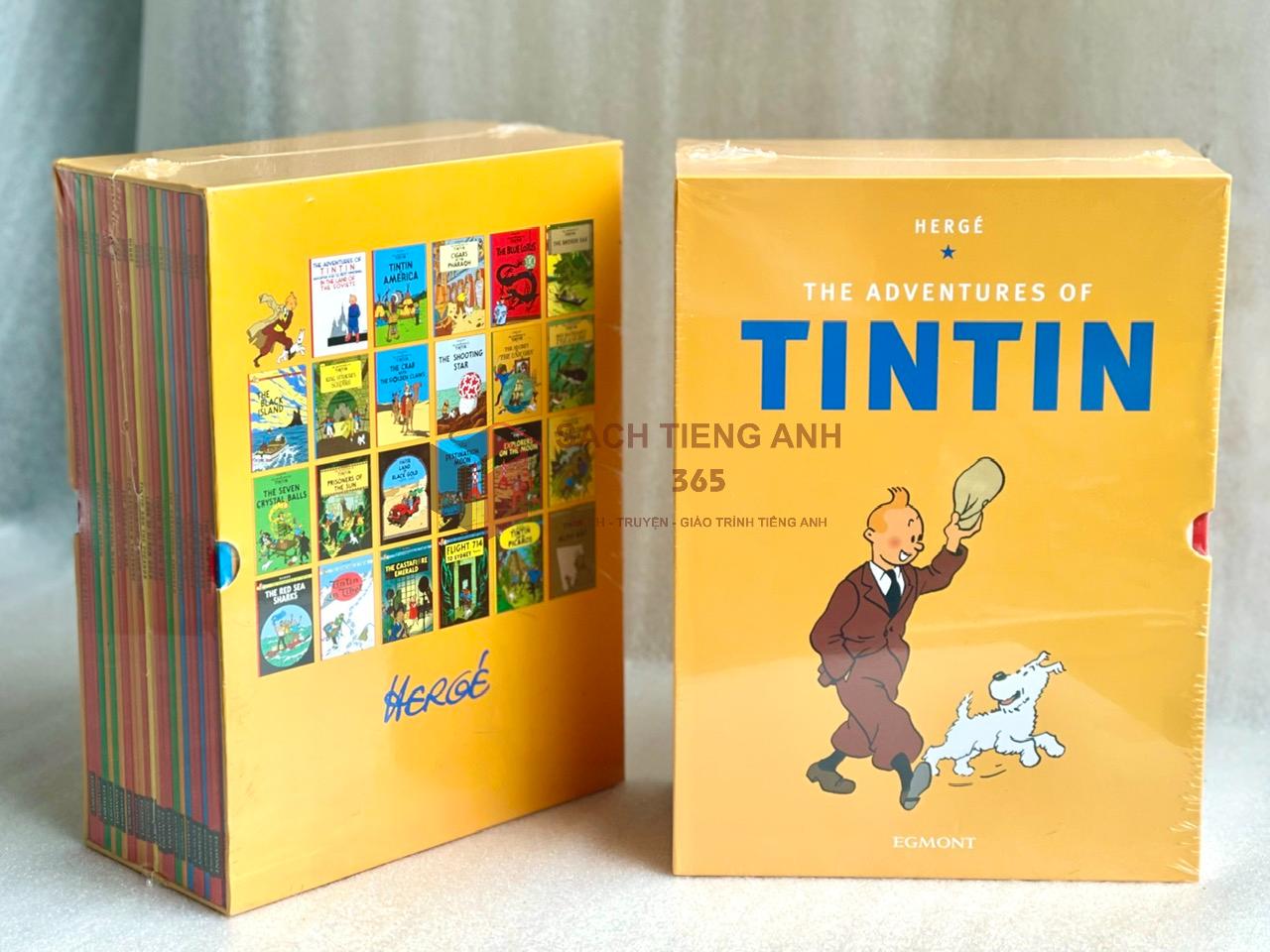 The Adventure of Tintin - 23 Books| Bản bìa mềm - Sách Nhập Khẩu