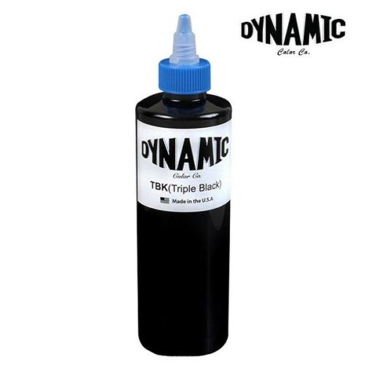 Mực Xăm Hình Dynamic Triple Black 8oz