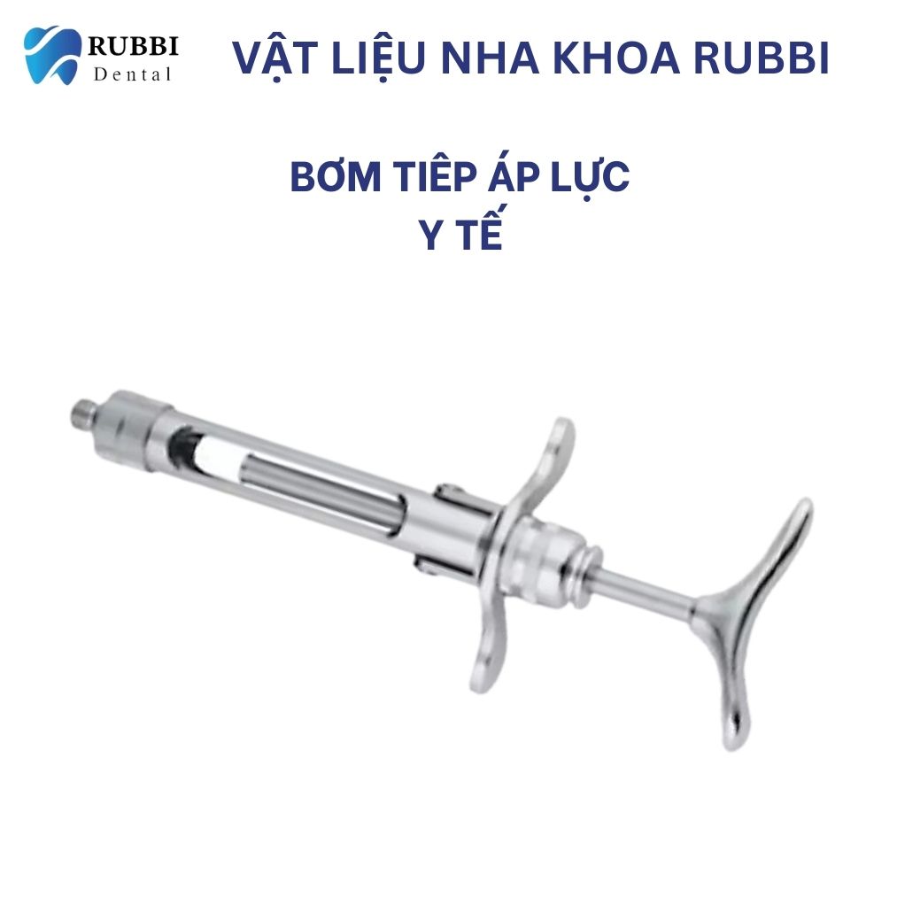 Bơm tiêm áp lực bơm tiêm y tế