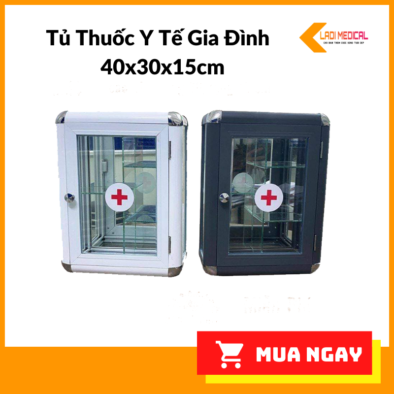 Tủ Thuốc Y Tế Gia Đình Treo Tường Nhôm Tốt Mẫu Đẹp