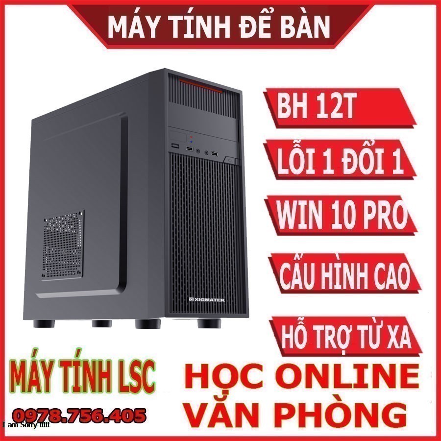 Cây máy tính để bàn - core i3 i5 i7 cấu hình cao giá rẻ
