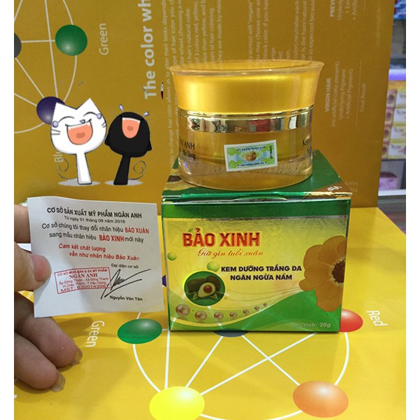Kem Bảo Xinh dưỡng trắng da ngăn ngừa nám