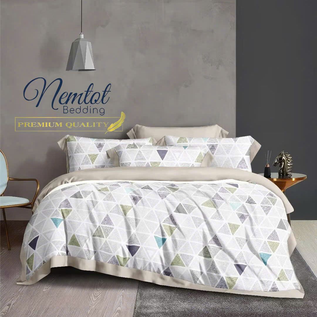 🕎MẪU MỚI VỀ🕎 Trọn Bộ Tencel Viscose Tự Nhiên Mềm Mát, Kháng Khuẩn, Bộ 4 và 5 Món Gồm Chăn Ga Gối _ Nemtot Bedding