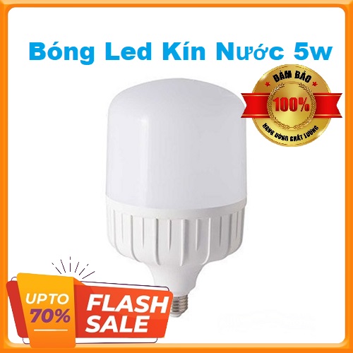 Bóng đèn led trụ 5w 10w 15w 20w 30w 40w 50w búp trụ kín nước siêu sáng siêu tiết kiệm điện