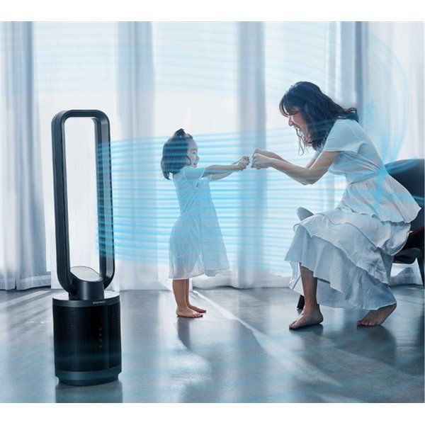 Quạt điện không cánh kiêm Lọc không khí XIAOMI Daewoo Fan F9 PRO siêu mát an toàn cho phòng ngủ phòng khách điện mạnh