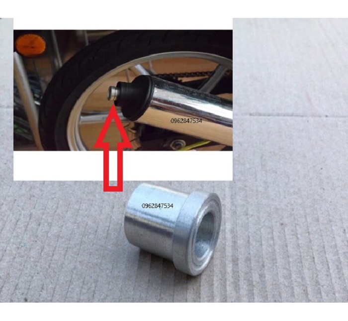 Tiêu pô CBR Uma Spark Redleo đường kính 29mm là gắn được dochoixemay