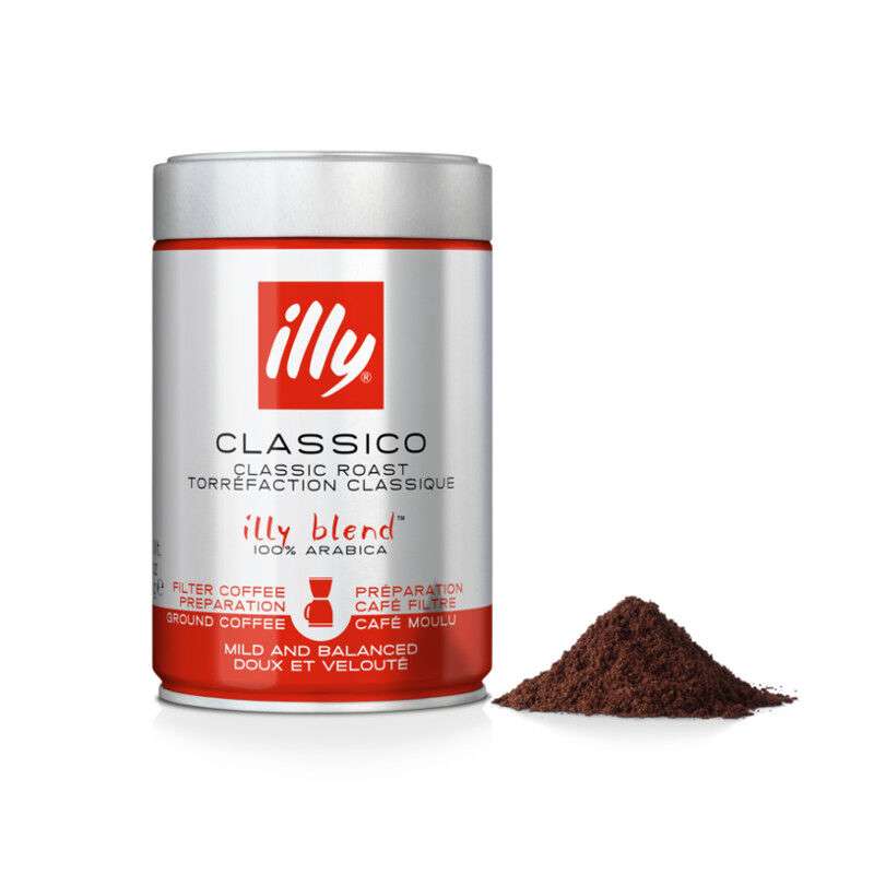 CÀ PHÊ BỘT ILLY COFFEE FILTER CLASSICO ROAST 250GR