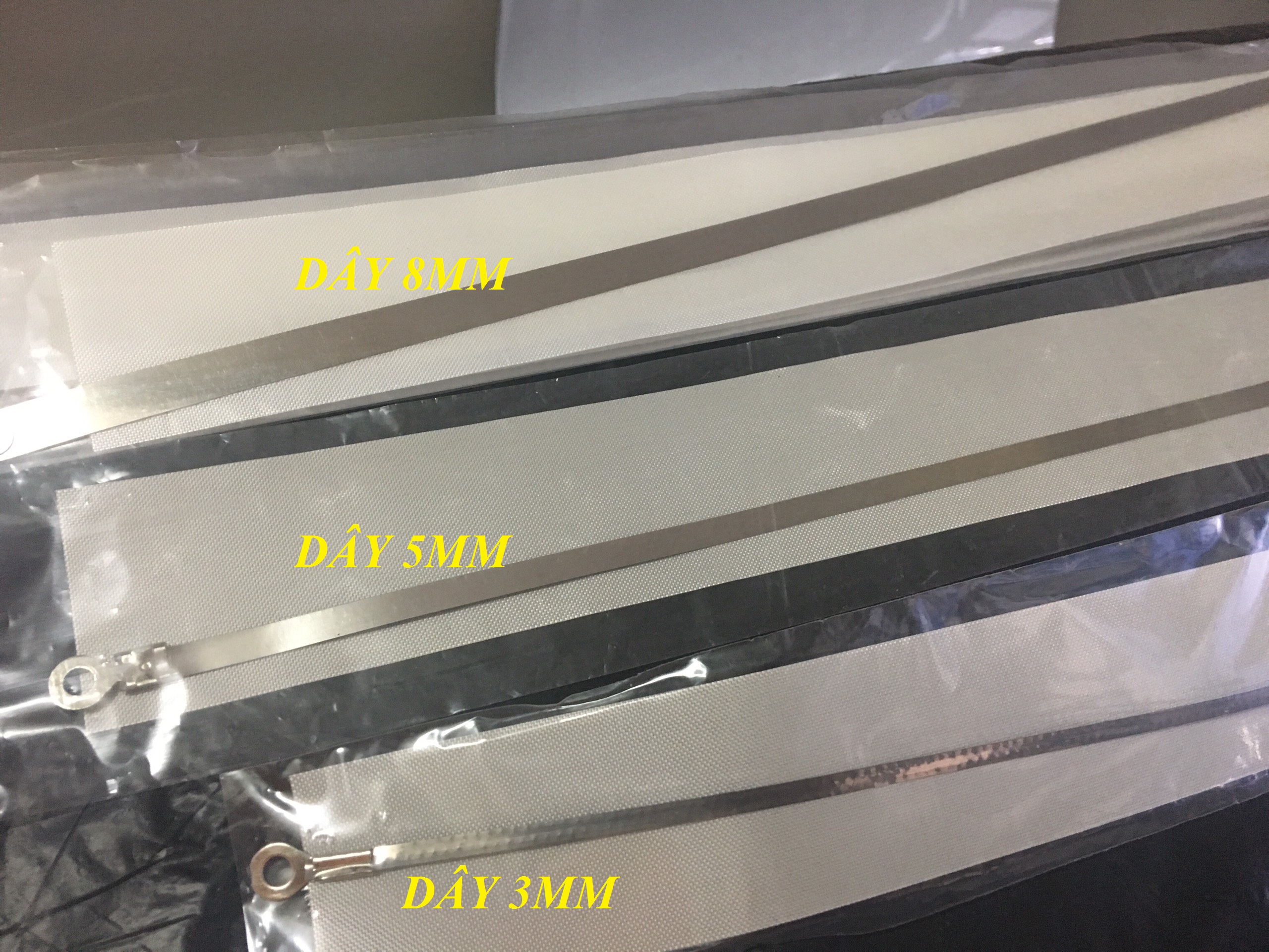 [HCM]Dây hàn nhiệt miệng túi đường hàn dày 8mm - 40cm chuyên dụng cho máy pfs400