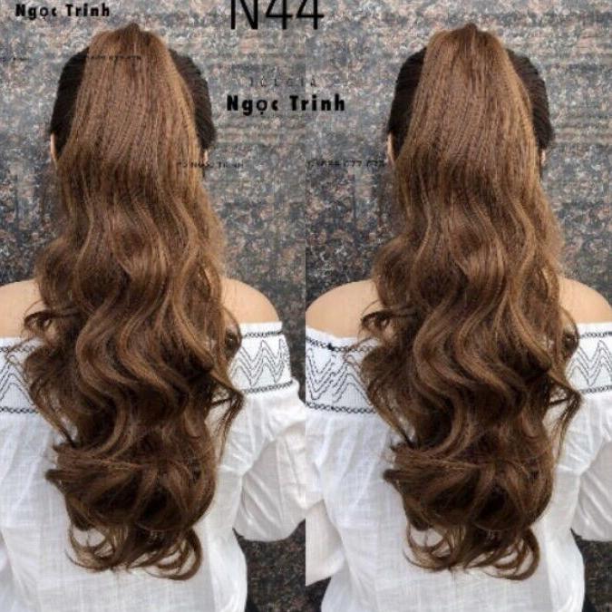 Tóc ngoặm n44 nâu vàng