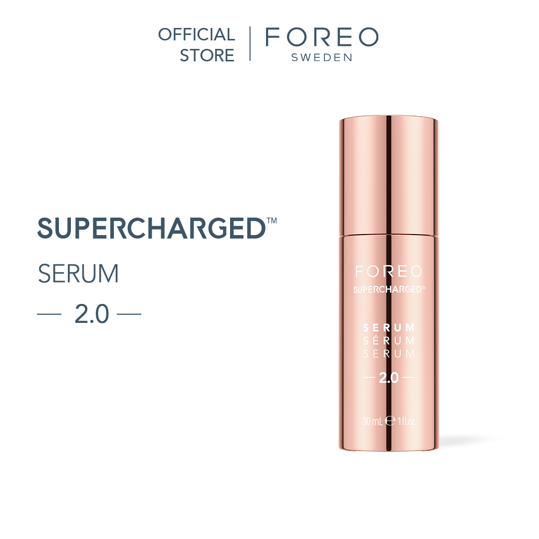 Foreo supercharged serum 2.0 30ml | serum cấp ẩm & dẫn truyền dòng điện microcurrent | kết hợp hoàn hảo cùng máy nâng cơ bear | phù hợp với mọi loại da