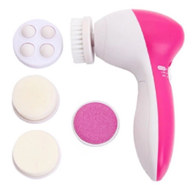 Máy rửa mặt massage 5 trong 1