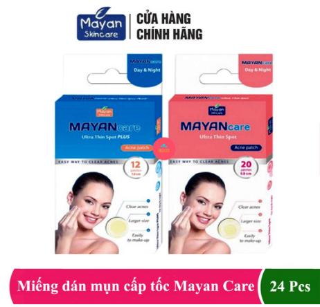 Miếng dán mụn cấp tốc Hàn Quốc, Mayan Care Ultra thin spot