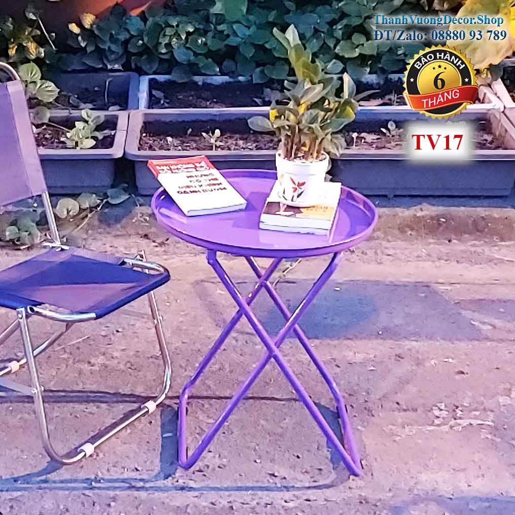 {NỒNG NÀN & THỦY CHUNG}Bàn xếp sơn tĩnh điện{Bền - Rẻ - Đẹp Cty thanhvuongDecor.Shop} - Bàn bán cafe, bàn ngồi câu cá, bàn dã ngoại, bàn trà chanh, bàn du lịch, bàn gấp xếp, bàn xếp cafe, bàn trà chanh, bàn gấp