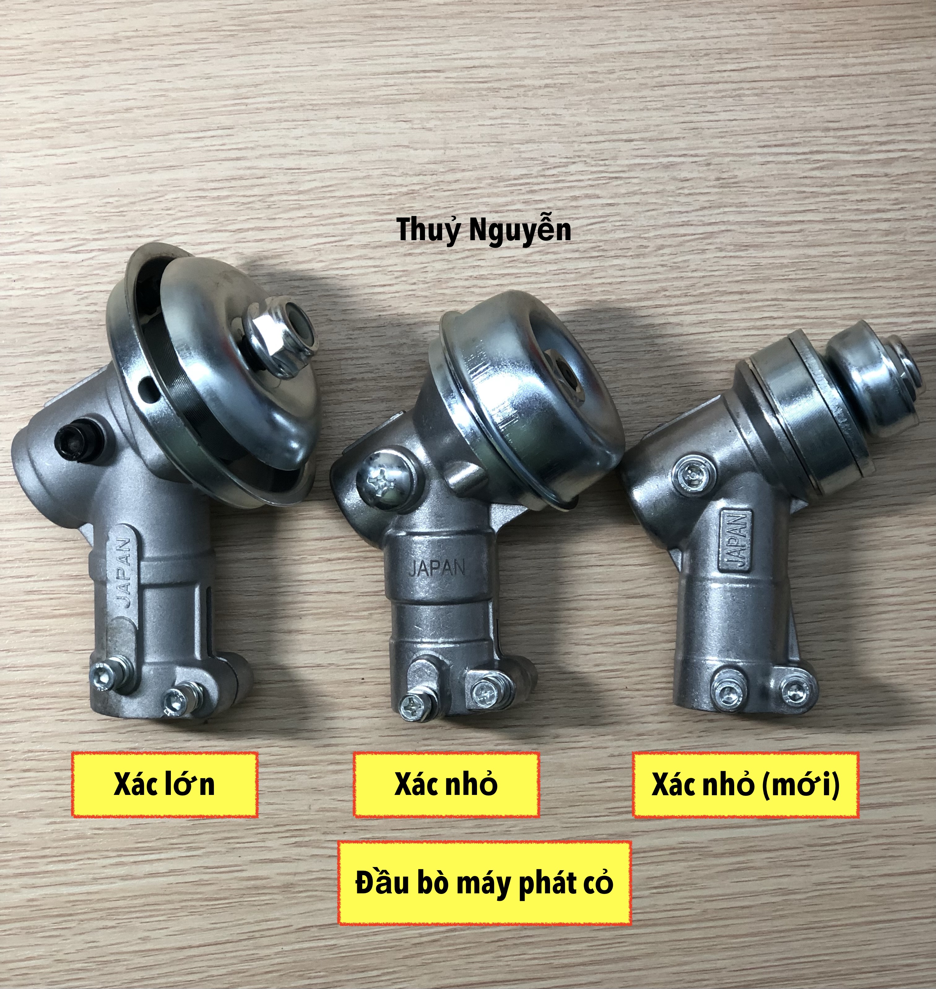Đầu bò , cùi máy phát cỏ/ cắt cỏ. Nhiều loại kích cỡ, xác lớn, nhỏ. Hàng đẹp.
