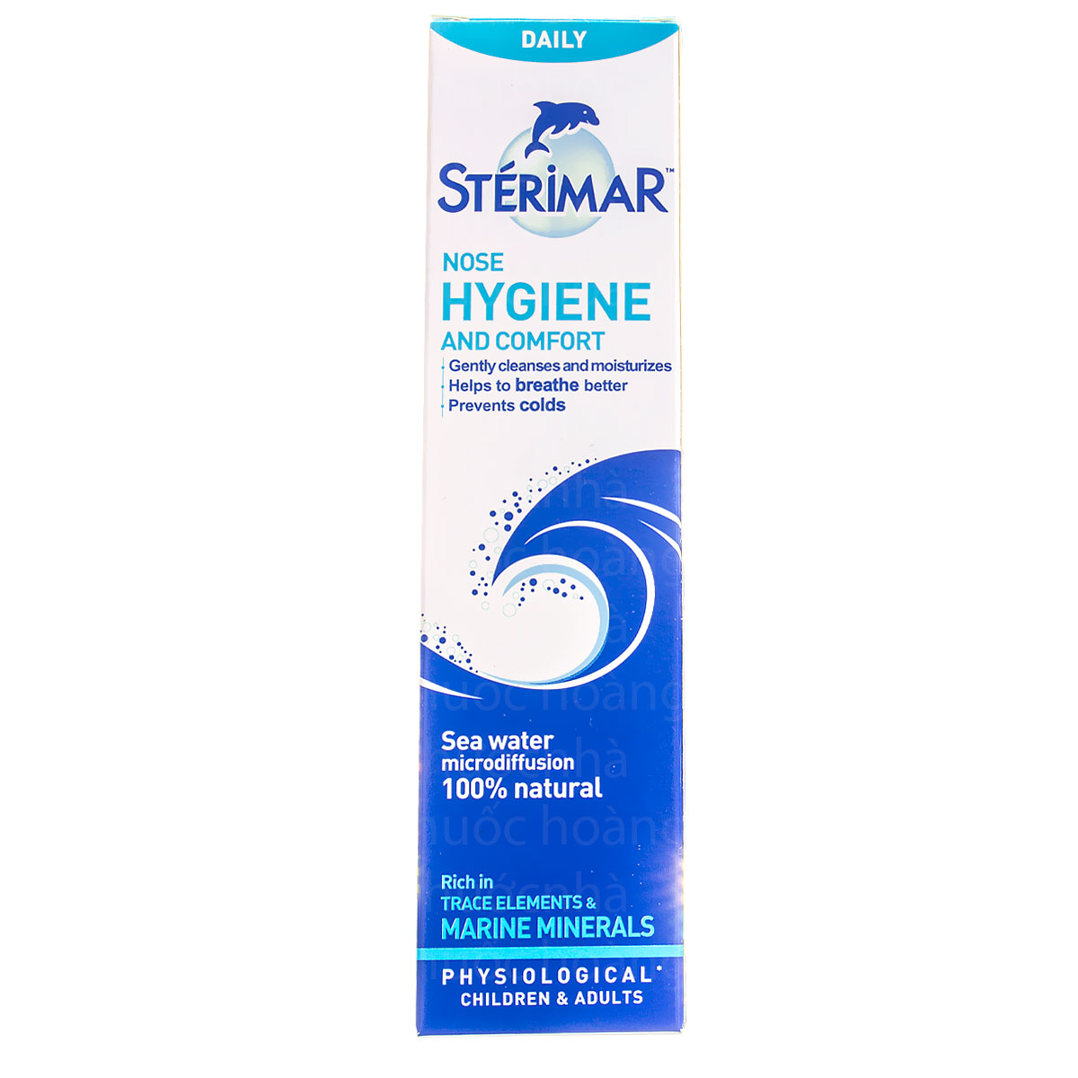 Xịt muối biển Sterimar Nose Hygiene And Comfort vệ sinh mũi hằng ngày cho người lớn 50ml