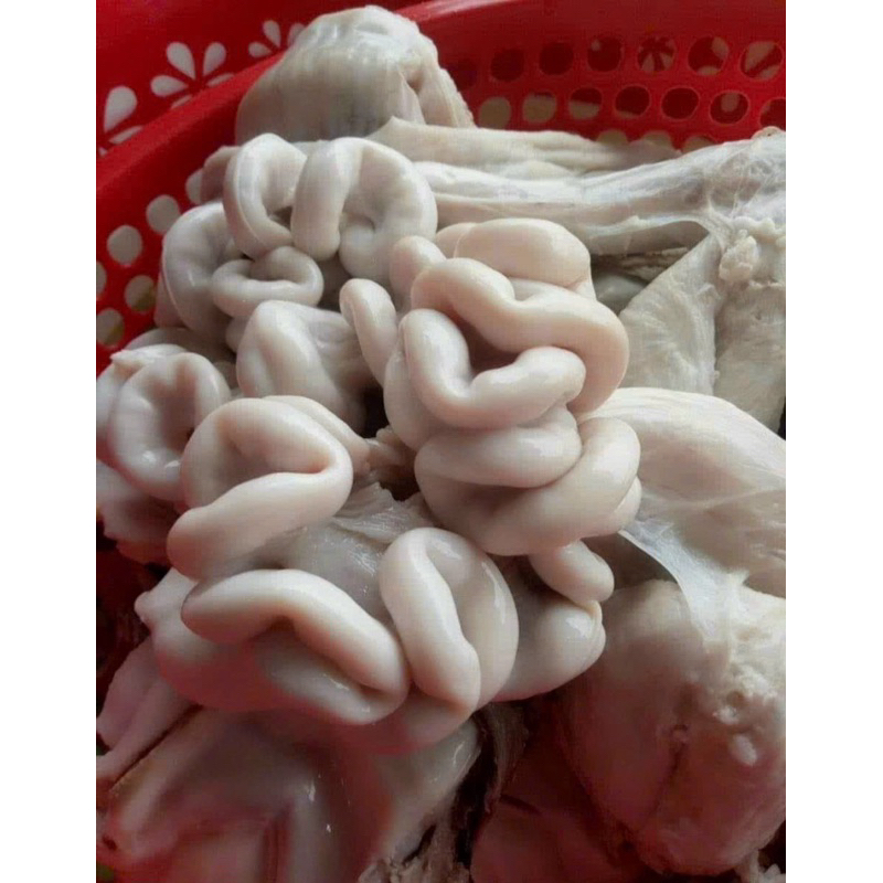 Dồi trường Tơ heo nóng cấp đông - Khay 1kg (giao hỏa tốc tphcm)