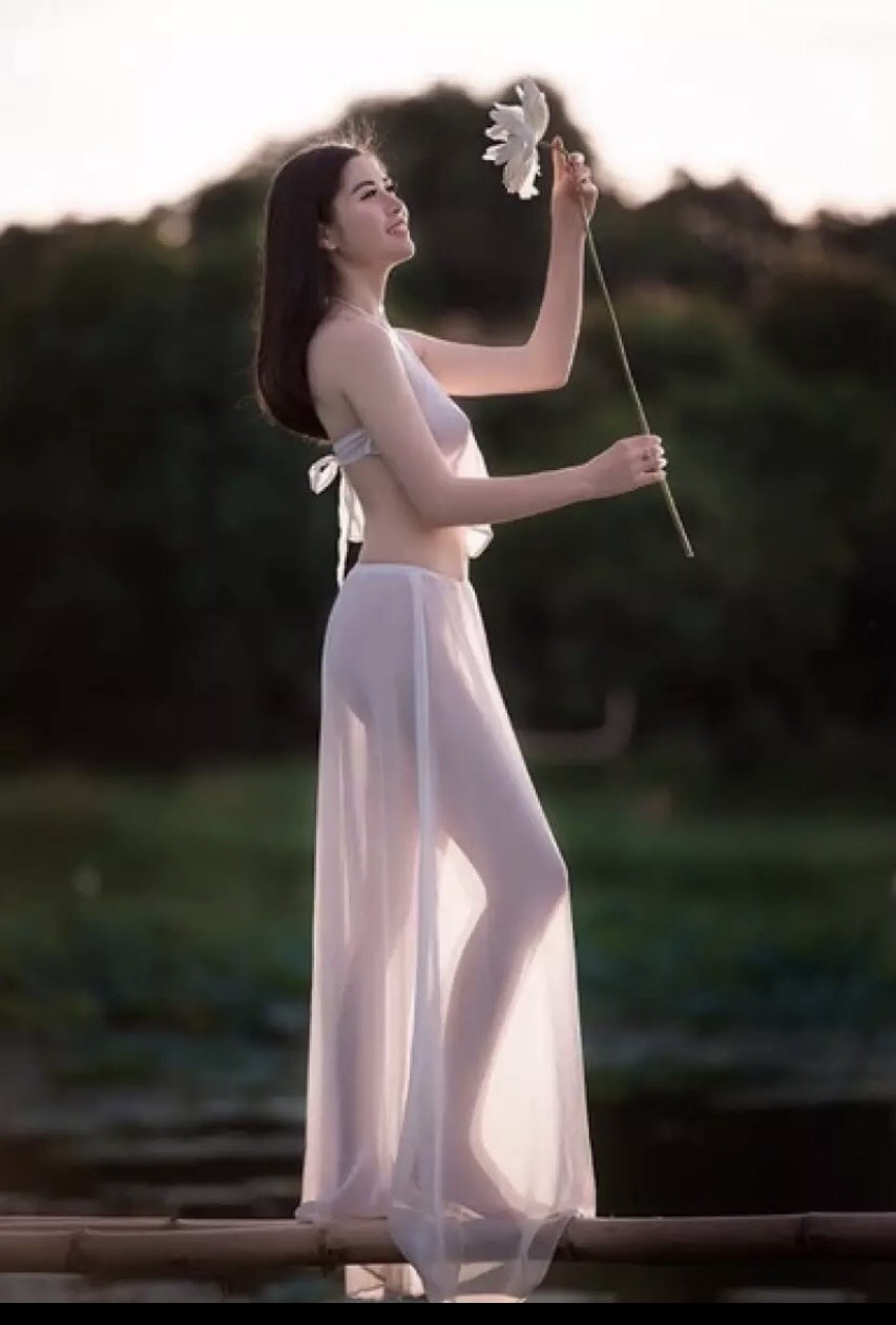 Áo yếm chiffon mỏng - Áo yếm chụp ảnh nghệ thuật đẹp