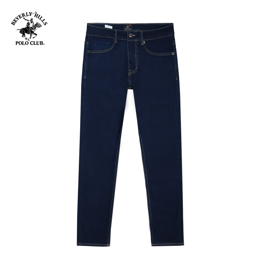 Beverly Hills Polo Club - Quần jeans dài Nam Slim Fit Xanh đậm LB- BHPC QJSL22V005