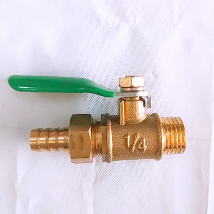 (Giá sỉ) 10 khóa hơi máy nén khí ren 13mm/ van gạt máy nén khí