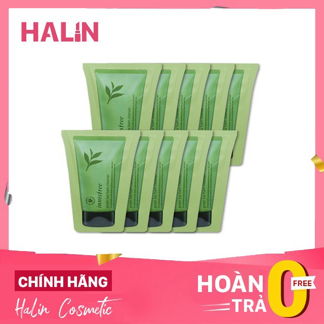 Sample Sữa Rửa Mặt Innisfree Green Tea Cleansing Foam Halin6523