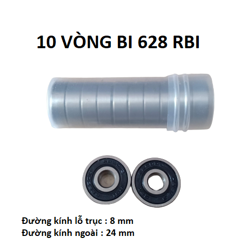 10 vòng bi 628 rbi chất lượng cao