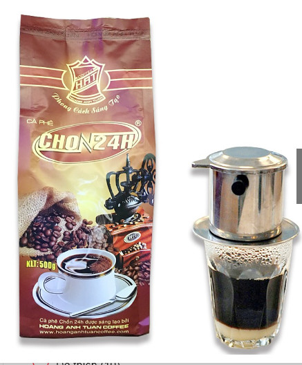 [ CAFE PHA PIN] CAFE RANG XAY TRUYỀN THỐNG -  - ĐẬM VỊ CAFE DAKLAK - 1 GÓI 500GR
