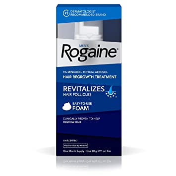 Kem mọc tóc Nam Rogaine Minoxidil 5% Foam Dạng Bọt 60ml