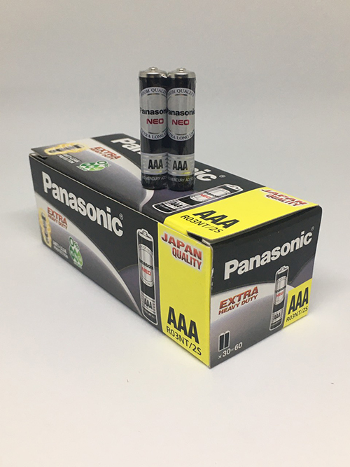 Hộp 60 viên Pin than đen AAA Panasonic R03NT/2S-V