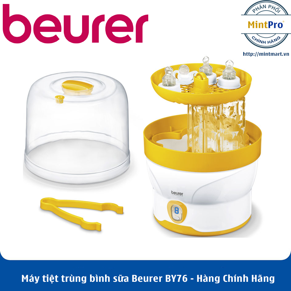 Máy tiệt trùng bình sữa Beurer BY76 - Hàng Chính Hãng