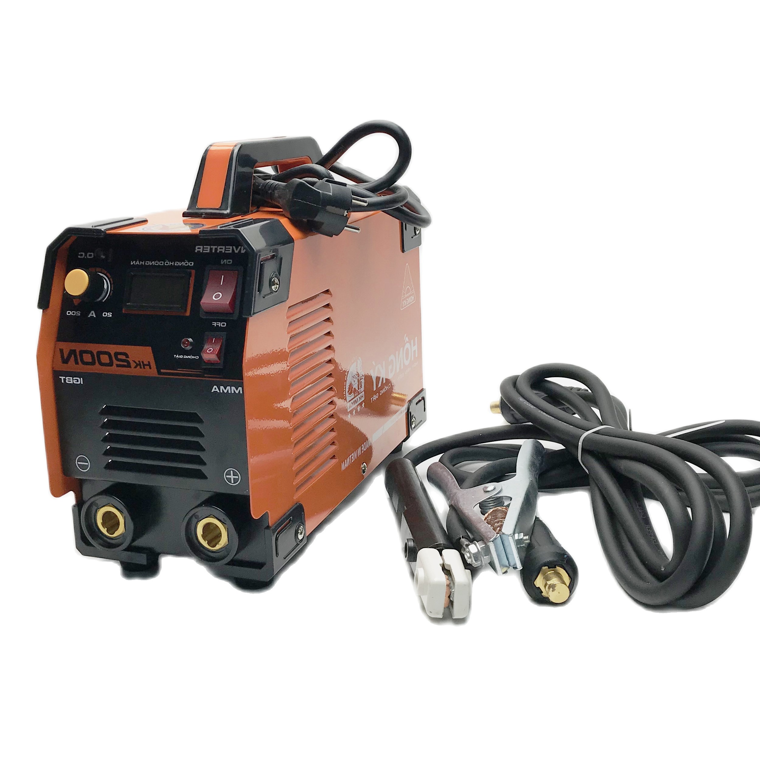Máy hàn hồng ký - Máy hàn sắt, inox Hồng Ký 200N - Chức năng chống giật (An Toàn cho người sử dụng).