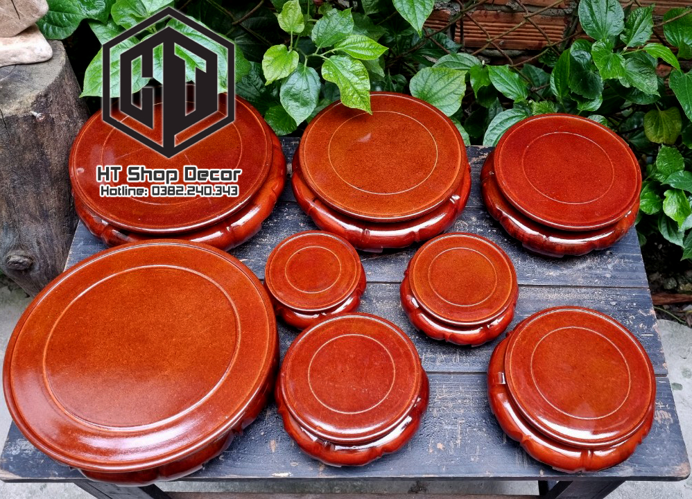 Đế gỗ tự nhiên để đặt tượng , trang trí phong thủy, trưng bày sản phẩm, để chậu hoa/tượng Phật