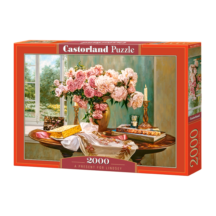 Xếp hình puzzle a present for lindsey 2000 mảnh castorland 200719