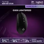 Chuột game không dây Logitech G G305 LIGHTSPEED - Hero 12K DPI, Nhẹ 99g, 6 nút lập trình, Pin 250h