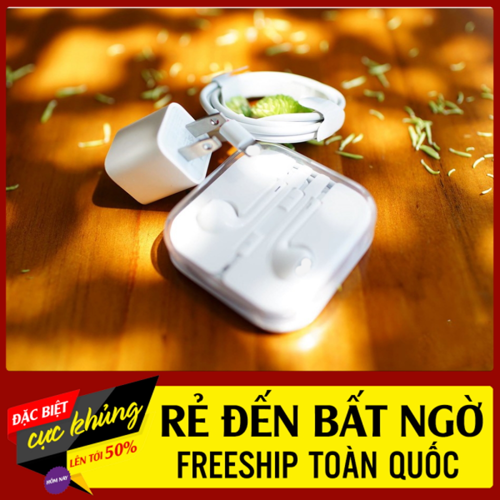 Combo củ + cáp 5w vuông cho tất cả điện thoại ip