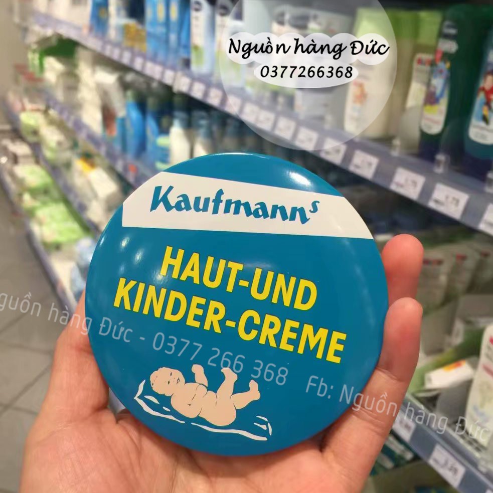 Kem chống trị hăm kaufmann đức dưỡng da đặc biệt cho trẻ sơ sinh 75ml