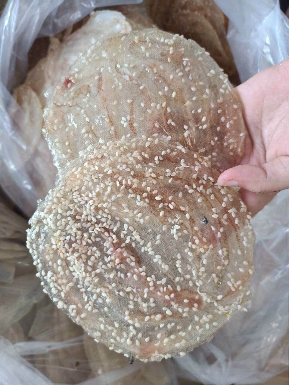 500g KHÔ CÁ BÓNG ÉP, CÓ MÈ, THƠM NGON ĐẬM VỊ[ GIAO HÀNG NHANH 4h HCM]