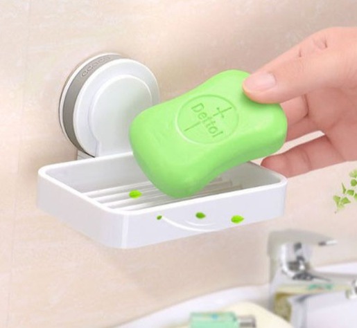 Kệ đựng xà phòng hút chân không Ecoco Hàng cao cấp
