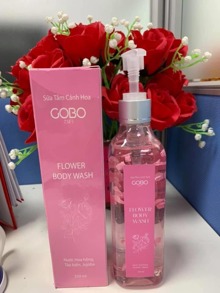 S.ữa tắm cánh hoa gobo