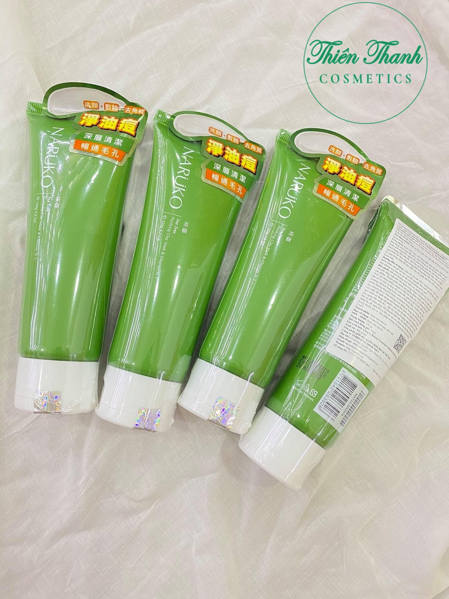 [HCM]Sữa rửa mặt Tràm trà NARUKO chính hãng bản Đài Loan