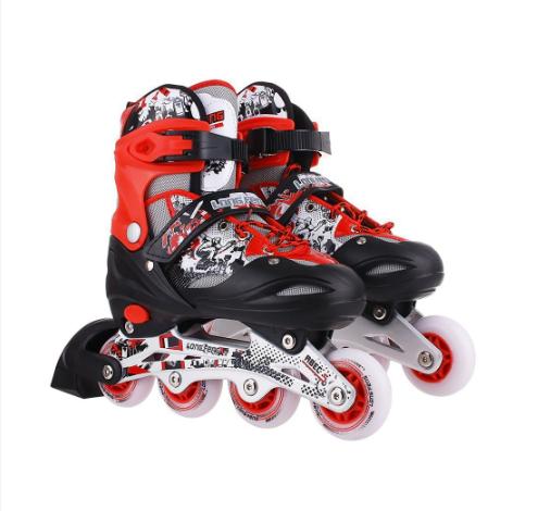 Giày trượt patin trẻ em cao cấp 906 - đỏ - size s m l