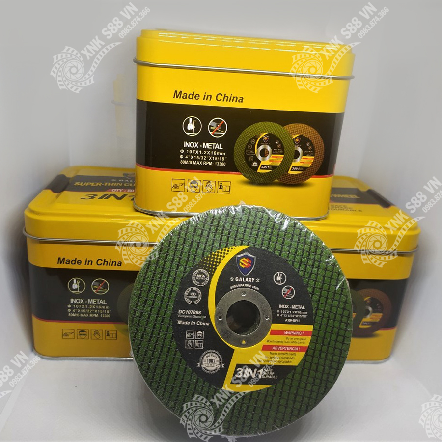 50v Đá cắt Sắt, Đá Cắt Inox ,Lưỡi Cắt Sắt, Lưỡi Cắt Inox  # 100 Cắt Sắc, Bền