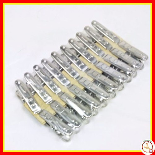 Set 20 kẹp quần áo inox cao cấp