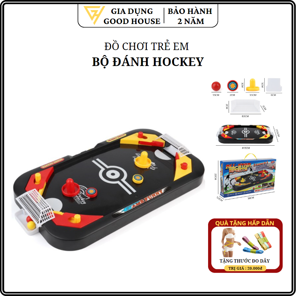 Đồ chơi trẻ em bàn Hockey, bàn chơi khúc cô.n cầu, bàn chơi Hockey mini rèn luyện trí não luyện măt tinh nhanh. Món quà thú vị dành cho bé.