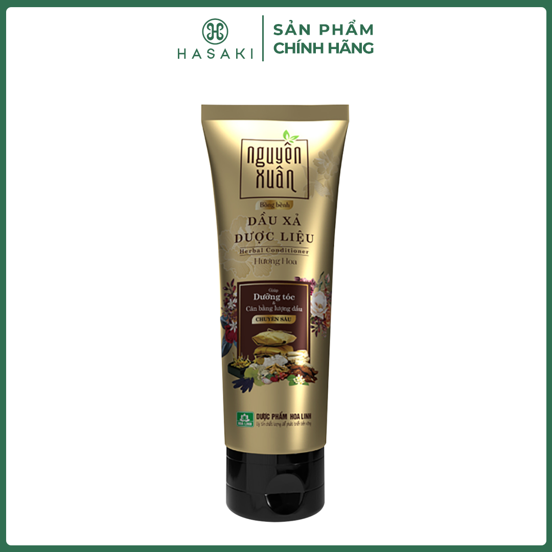 Dầu Xả Dược Liệu Nguyên Xuân Cho Tóc Dầu Bết 180ml Hasaki Sản Phẩm Chính Hãng