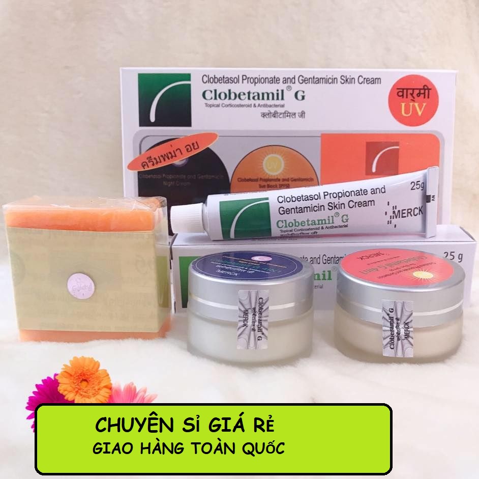 Kem giảm nám, tàn nhang Clobetamil Thái Lan